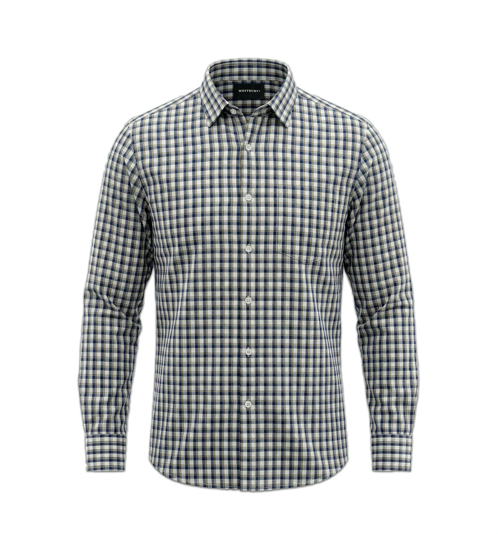 Men’s Cotton Check Shirt – Executive Fit